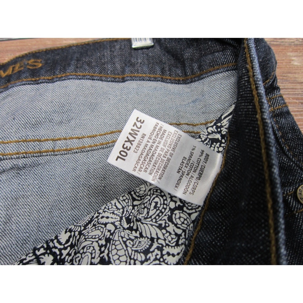 Cody James Jeans Mens 32x30 Blue Denim Straight Leg Boot Cut Western Cowboy Work - Picture 12 of 16